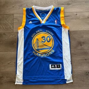 Adidas. Golden State Warriors. Swingman Jersey. Curry